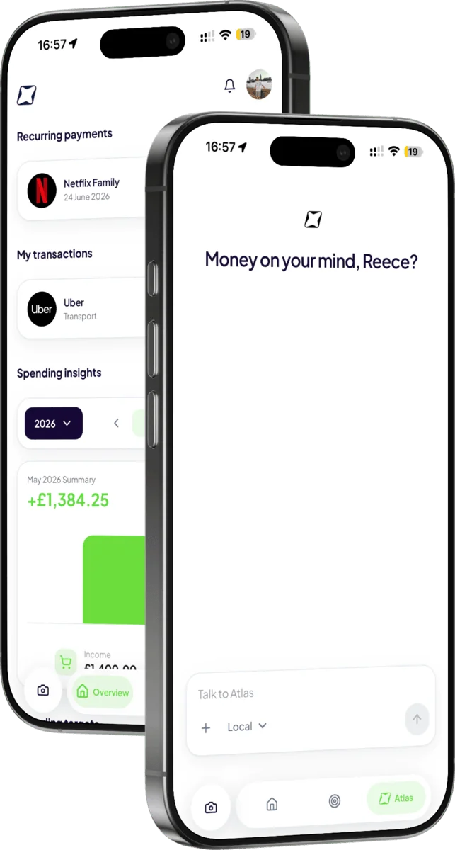 Trackr app on iPhone